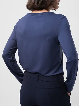 BRAX | T-shirt à manches longues CARINA.L | dunkelblau
